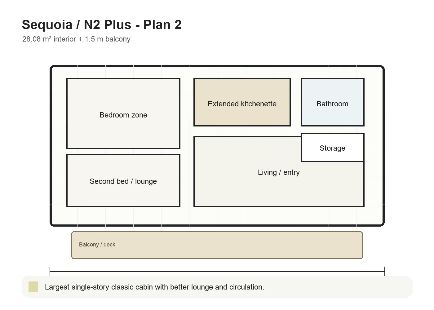 Sequoia N2 Plus floor plan