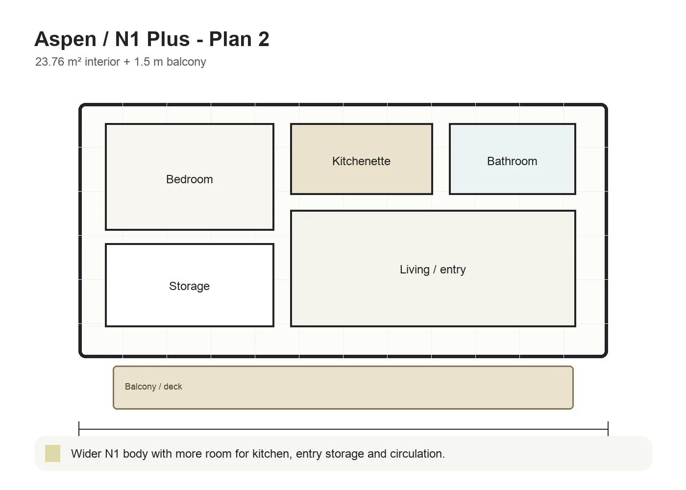 Aspen N1 Plus floor plan
